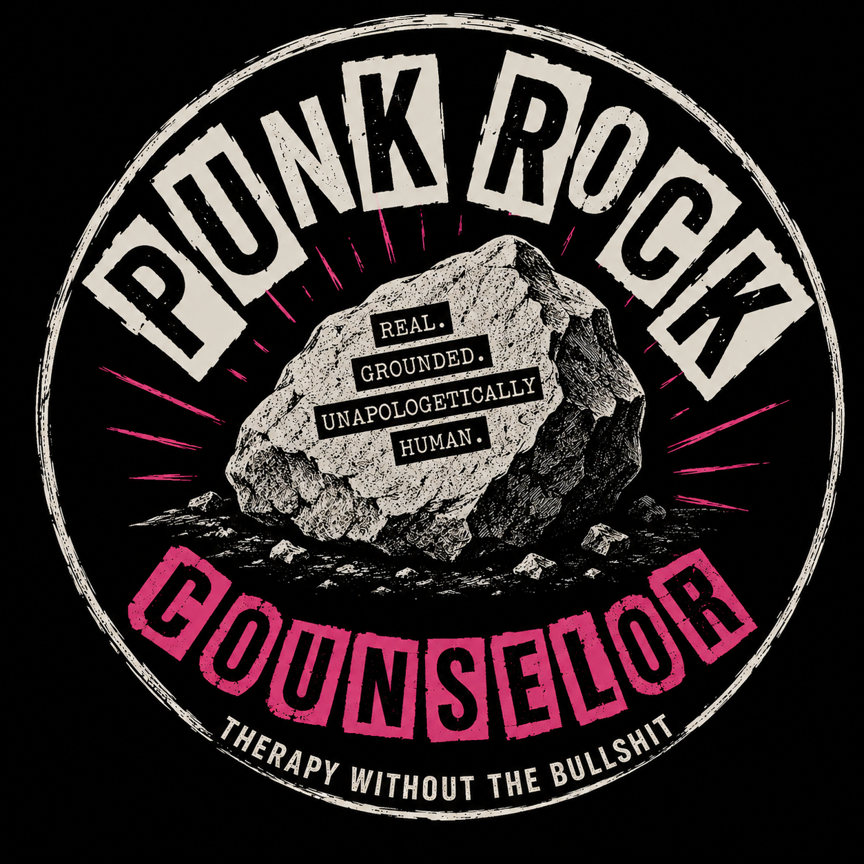 Reserved Punk Night Table Sign